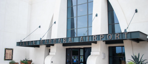 Santa Barbara Airport entryway