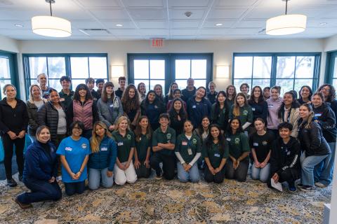 Group photo from 2024 Youth Speak Out