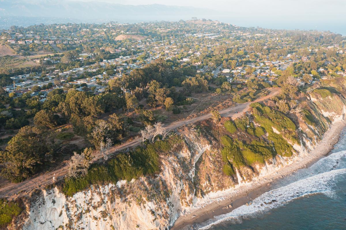 Aerial view of Douglas Family Preserve